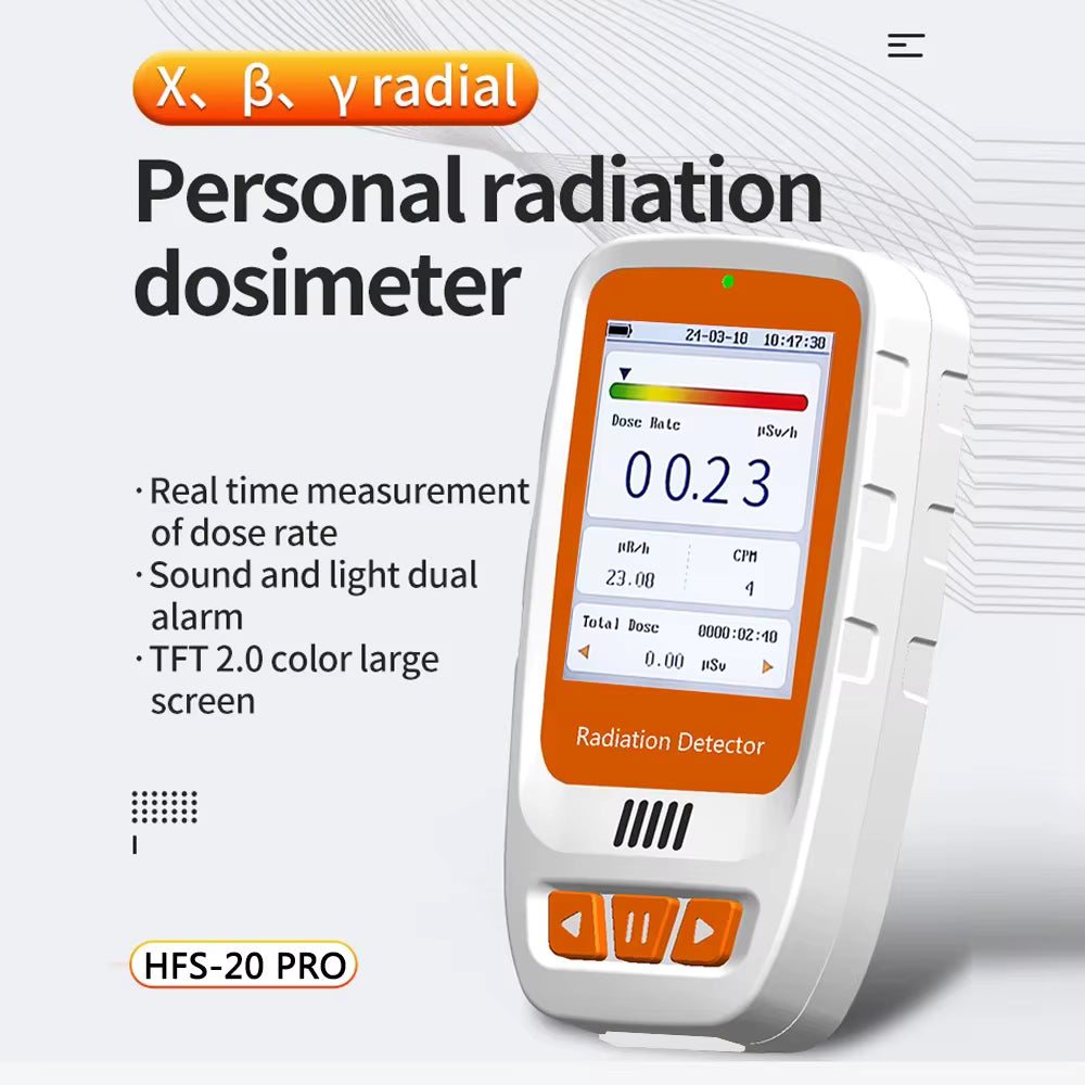 Détecteur de Rayonnement Nucléaire Portable HFS-20PRO