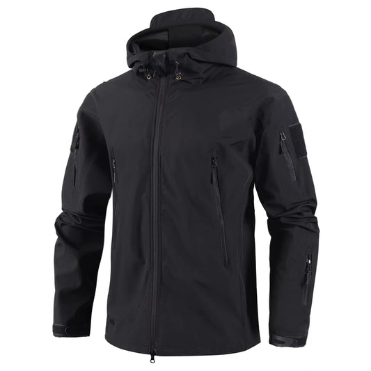 Coupe-vent d'extérieur unisexe , veste tactique imperméable, manteau résistant au froid