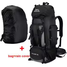 Sac à Dos de survie 90L + Housse Imperméable – Conçu pour l’Aventure Ultime
