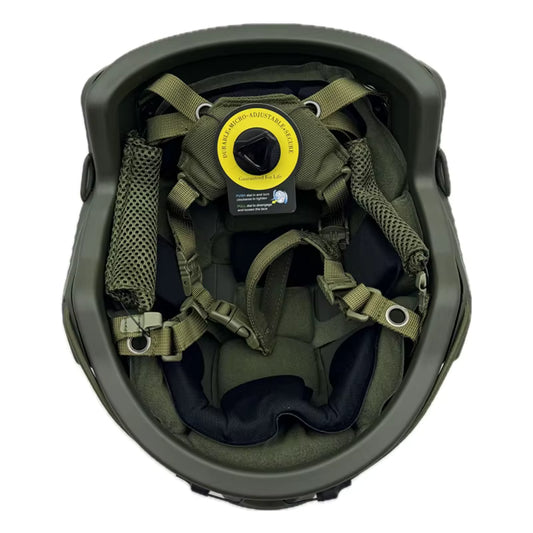 Casque Tactique Militaire – Modèle Haute Résistance avec Rails et Support NVG