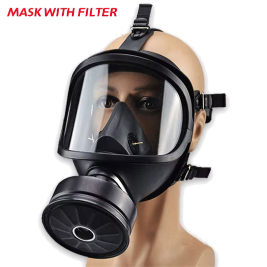 Masque de Protection Nucléaire, Chimique et Biologique – Filtration Haute Efficacité