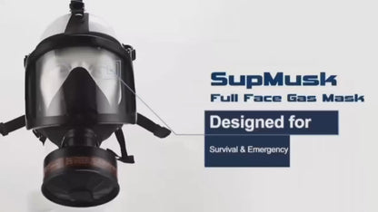 Masque de Protection Nucléaire, Chimique et Biologique – Filtration Haute Efficacité
